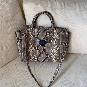 New Michael Kors snakeskin print bag.  Leather